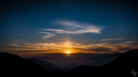Cow Canyon Sunset Color